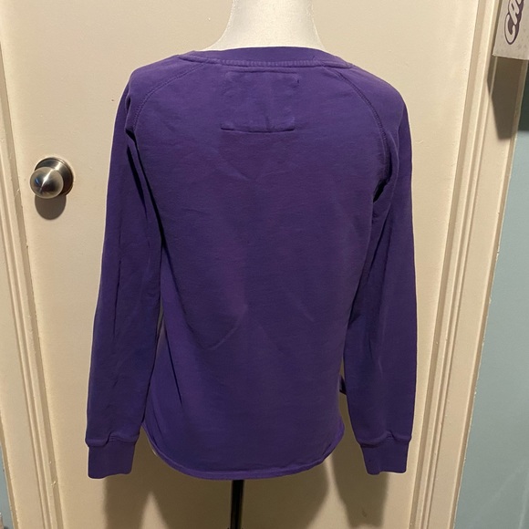 ROOTS PURPLE PULLOVER SWEATER - Picture 6 of 8